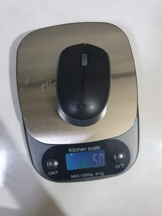 Logitech Mouse Weight About 50 Grams