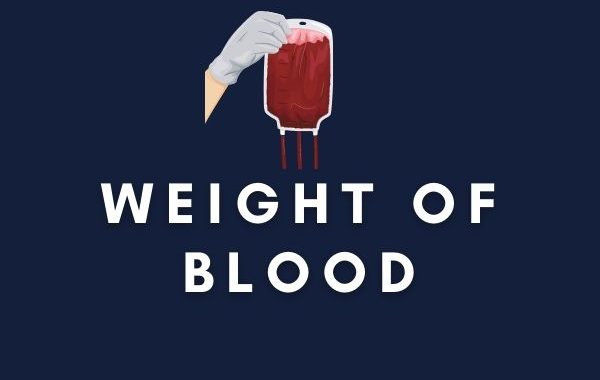 Weight of a Pint of Blood